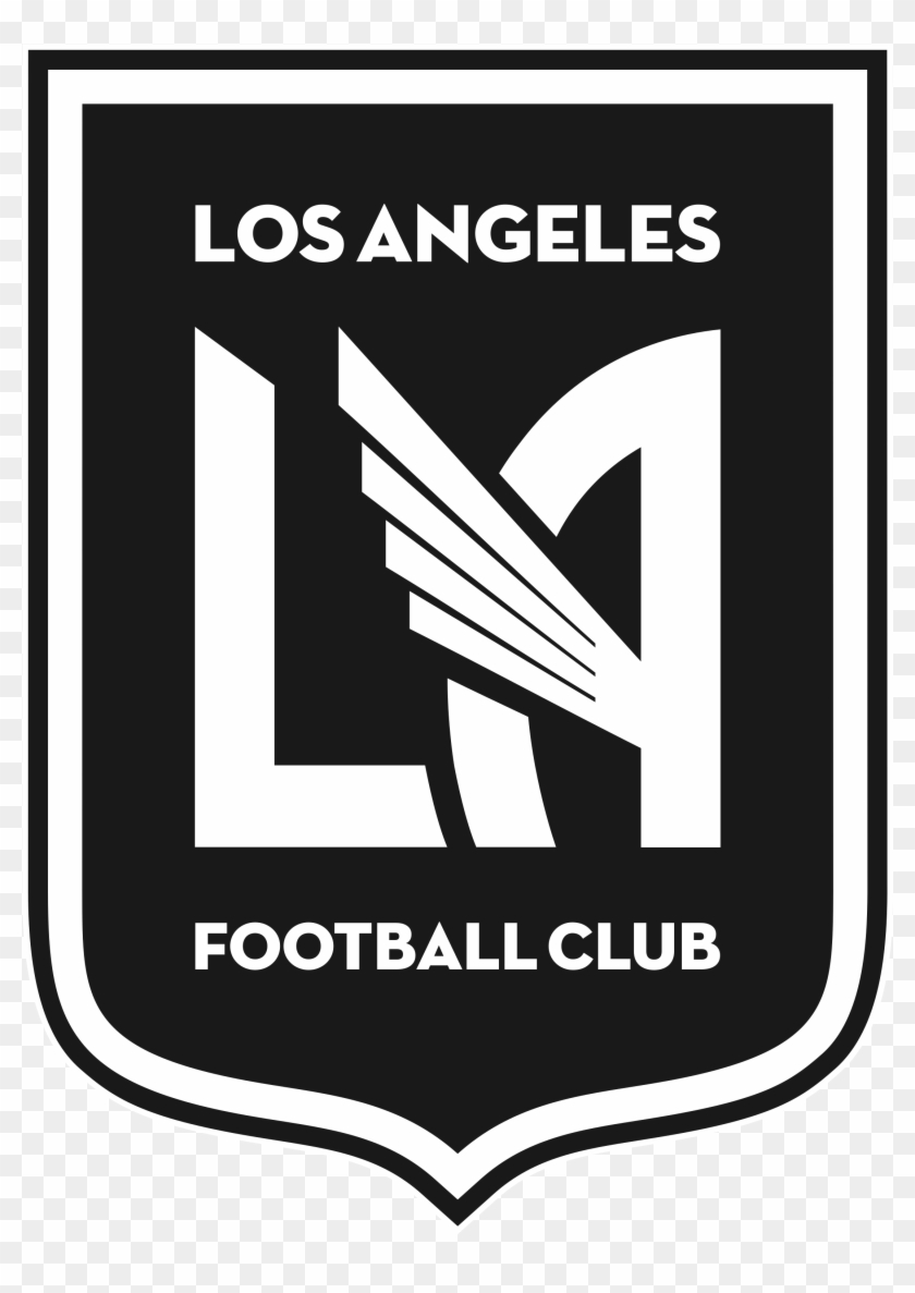 Los Angeles Fc Logo Black And White - Los Angeles Fc Clipart