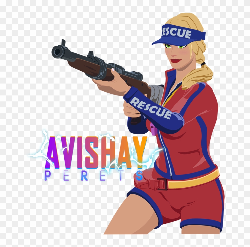 Illustrator Fortnite Sun Strider Drawing By Avishayapk - Fortnite Pin Up Clipart #5981875