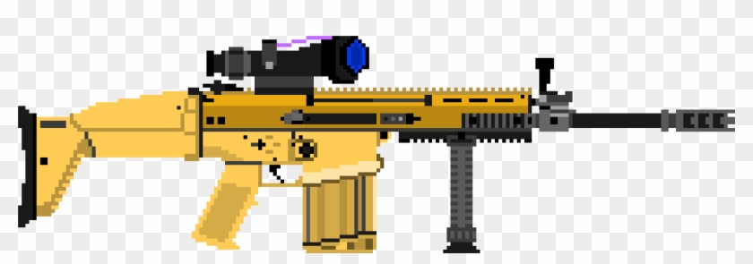 Fortnite Legendary Scar Png - Assault Rifle Clipart #5981911