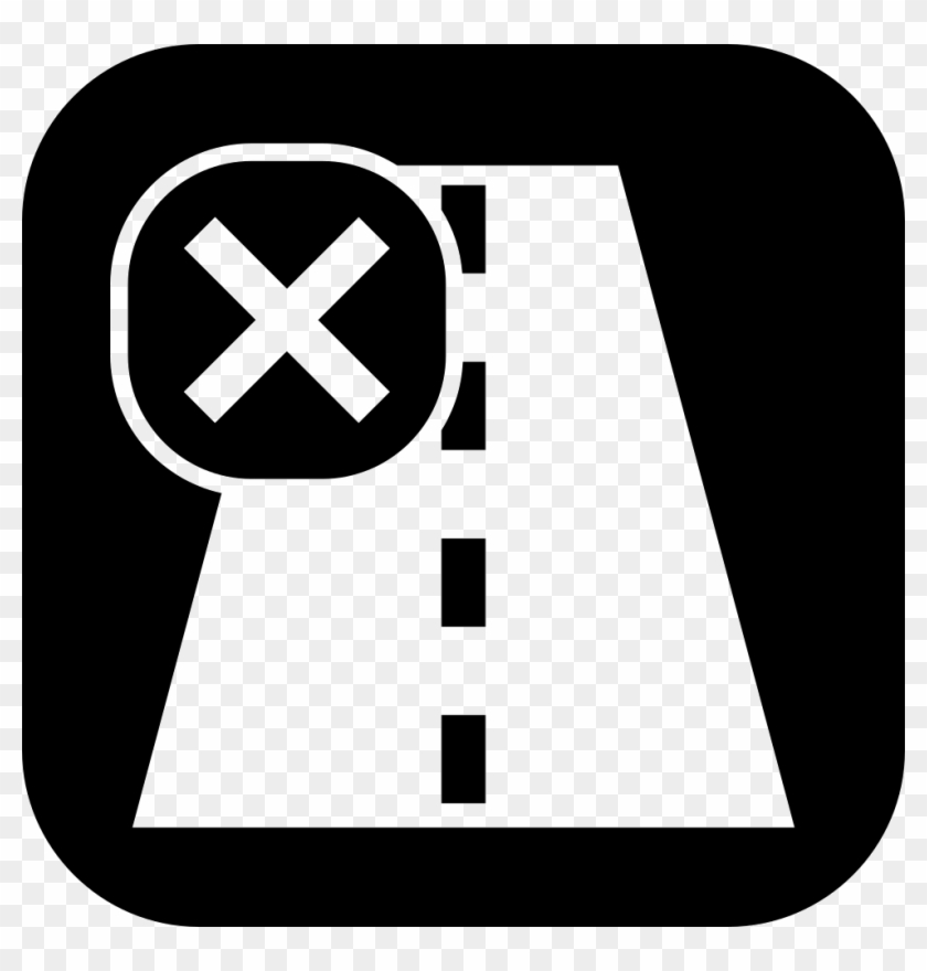 Not Allowed Route Comments - Road Damage Icon Clipart