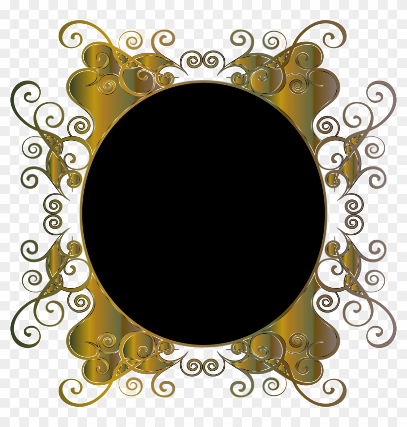 This Free Icons Png Design Of Prismatic Flourish Frame - Portable Network Graphics Clipart #5982161