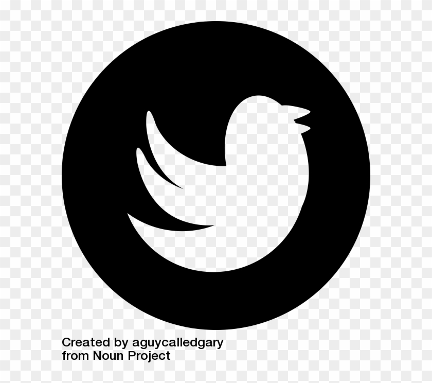 Twitter Icon Black Twitter Logo Transparent Background - Emoji Clipart