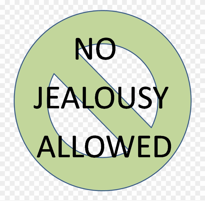No Jealousy Image - Circle Clipart