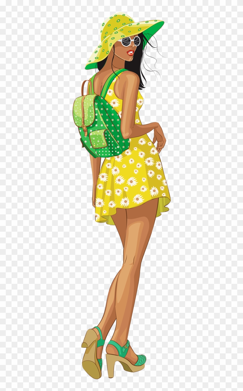Confidence Drawing Inspirational - Girl In Mini Skirt Clipart - Png Download #5982794