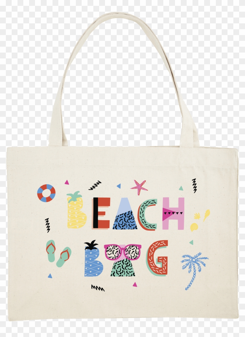 Beach Bag - Tote Bag Clipart #5982908