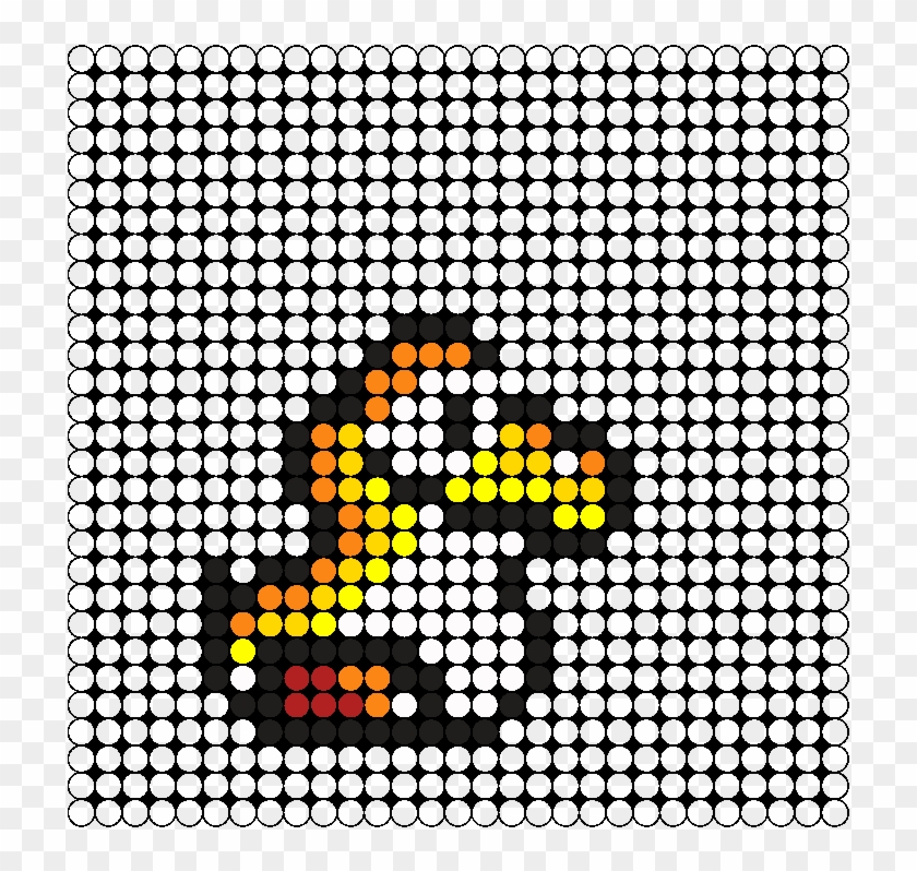 Yoshijaune - Winnie The Pooh Small Perler Bead Pattern Clipart