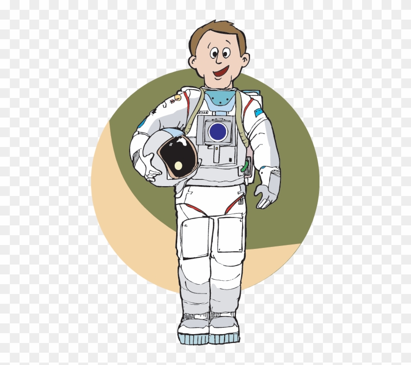 Astronaut - Lady Astronaut Clip Art - Png Download