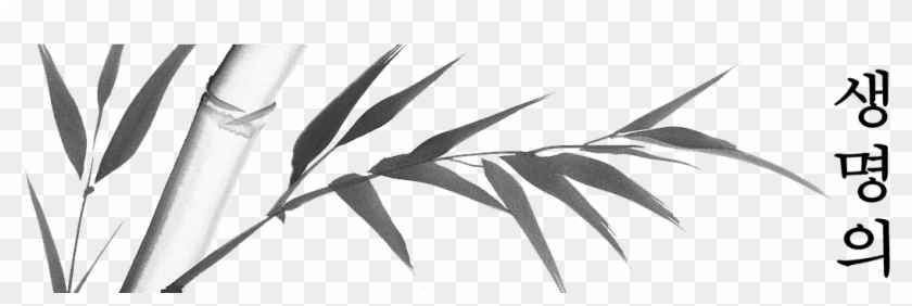 Nature Black And White Watercolor Clipart