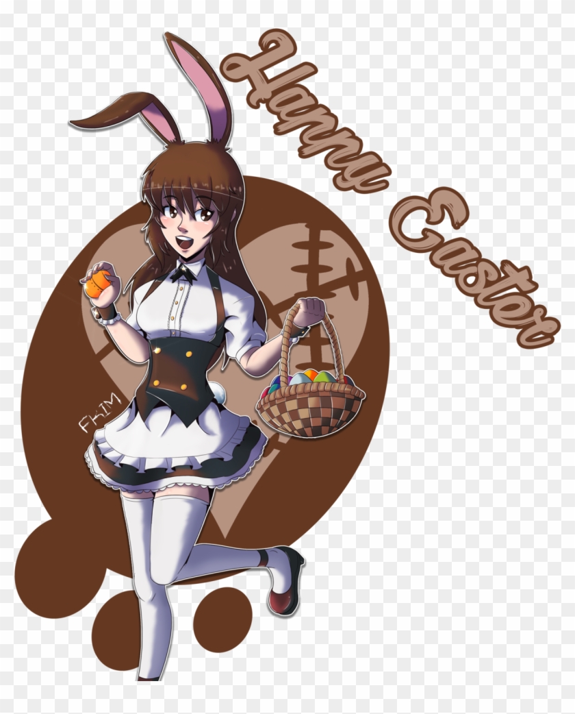 @roosterteeth Velvet As Easter Bunny - Cartoon Clipart
