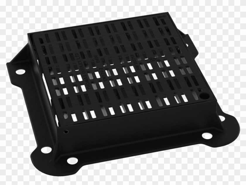 Pedestrian Mesh Gully Grate D400 - Slope Clipart