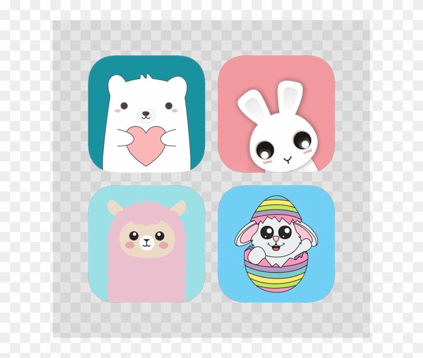 Cute Animals Kawaii Stickers Bundle On The App Store - Cartoon Clipart #5983516