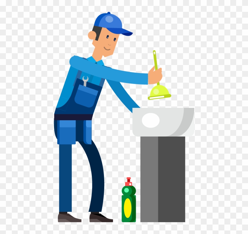 Plumber Clipart Drainage System - Png Download