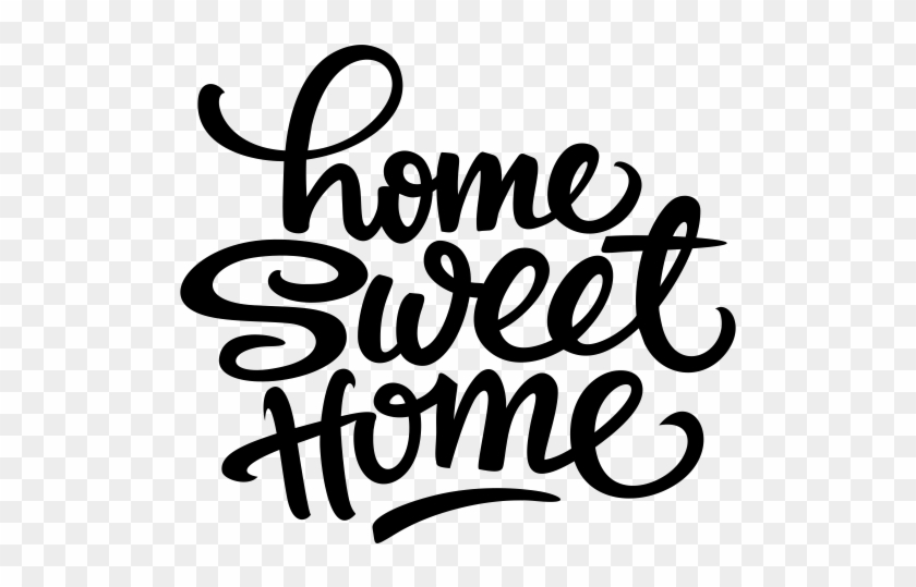 Home Sweet Home Png - Cuadro Home Sweet Home Clipart #5983793