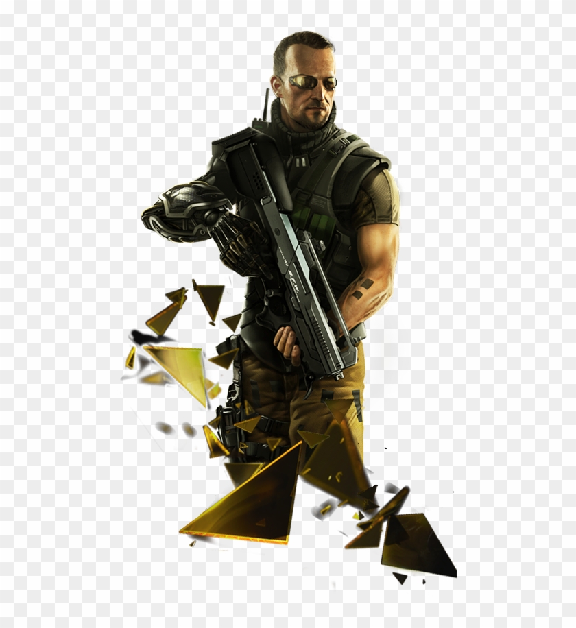 Ben Saxon - Deus Ex The Fall Ben Clipart