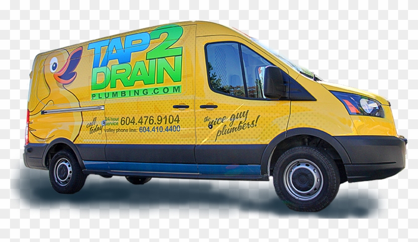Need A Plumber - Compact Van Clipart