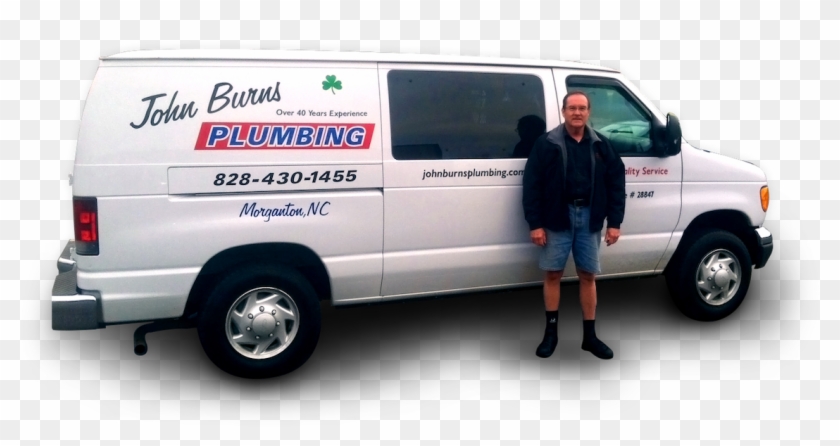 John Burns Plumbing Van - Compact Van Clipart #5984130
