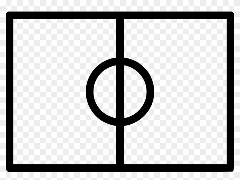 Png File - Football Pitch Icon White Clipart #5984198