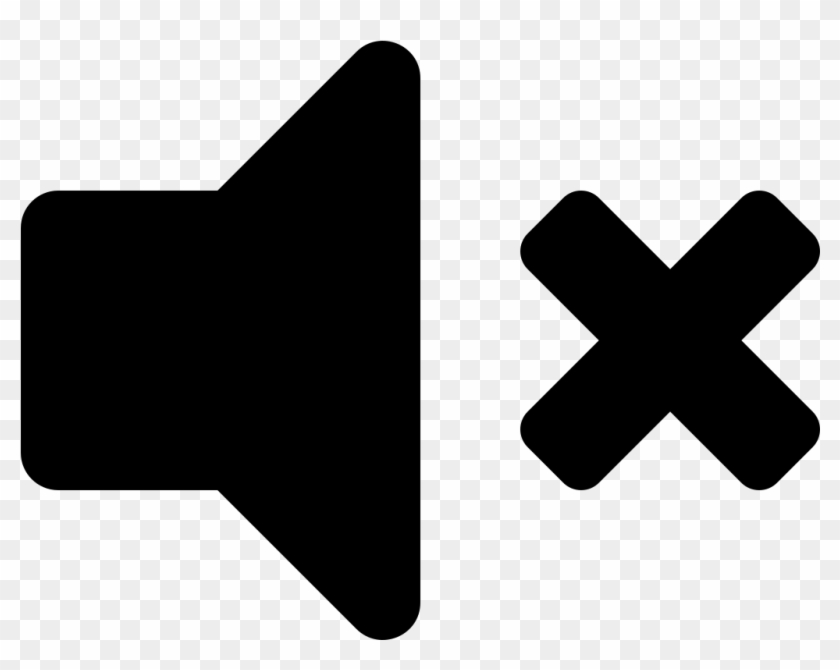 Font Awesome 5 Solid Volume-mute - Icon Clipart