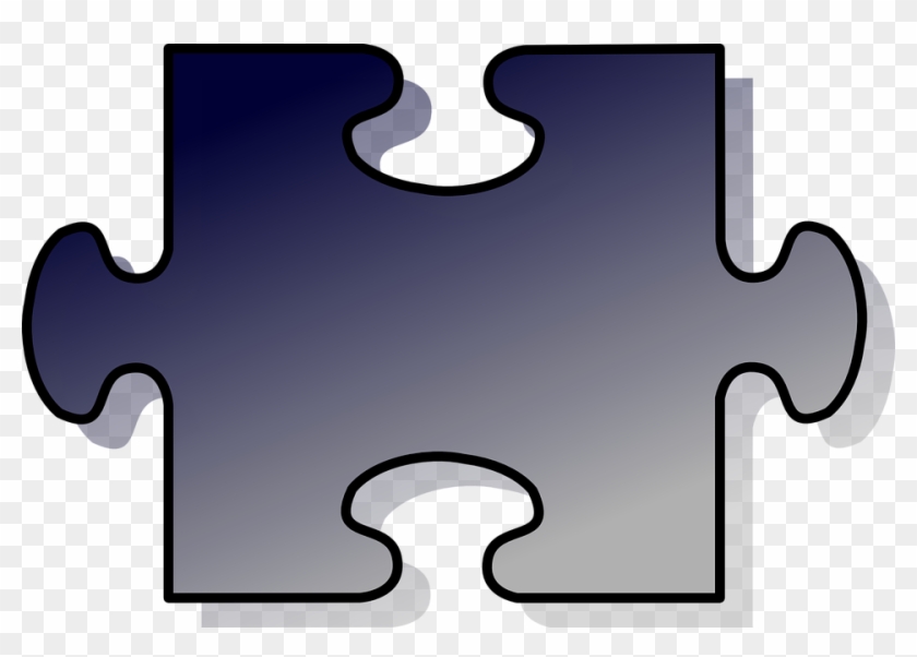 Puzzle, Piece, Shadow, Shiny, Single, Fit, Belong - Imagem De Peça De Quebra Cabeça Clipart