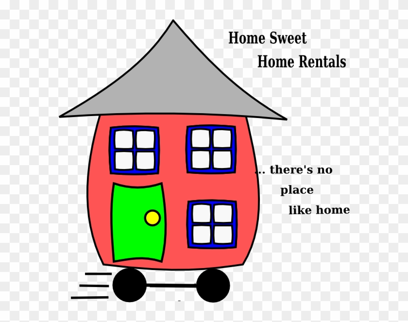 Home Sweet Home Clip Art - Cartoon Image Of Home - Png Download