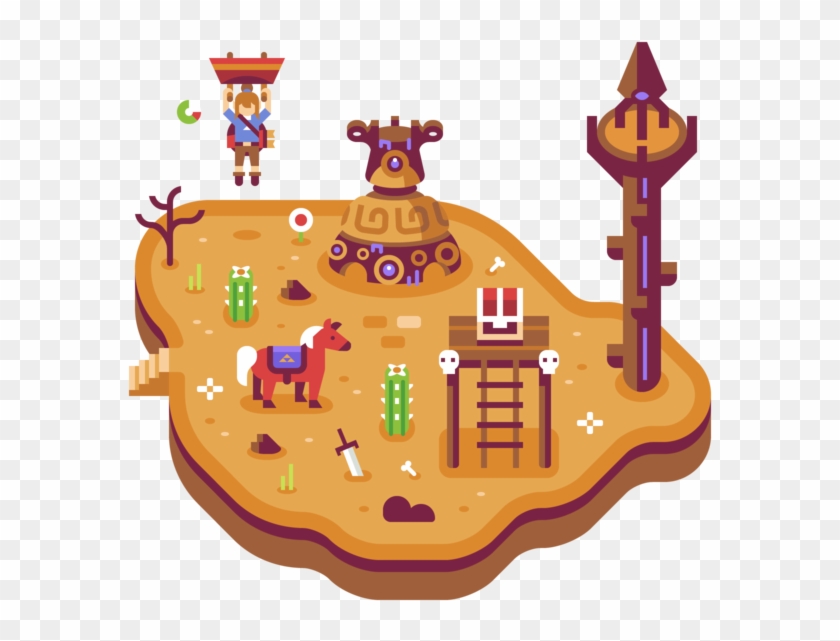 Botw@2x - Botw Pixel Gif Clipart #5984428