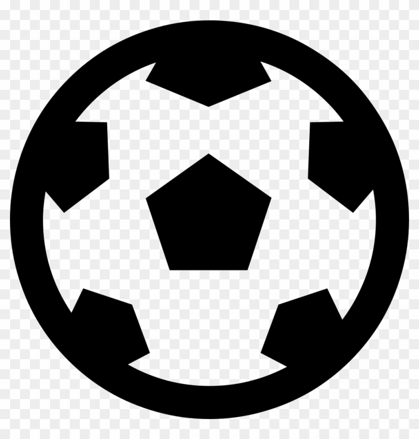 Soccer Ball Png Icon - Football Flat Icon Clipart #5984495
