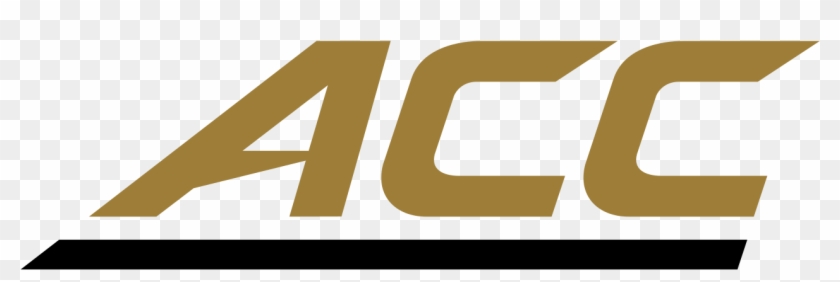 Acc Logo In Wake Forest Colors - Wake Forest Acc Logo Clipart