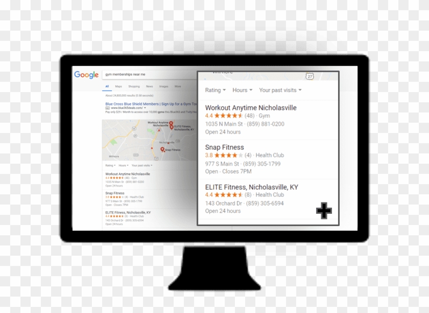 Your Reputation Matters, A 1 Star Difference In Reviews - Computer Monitor Clipart