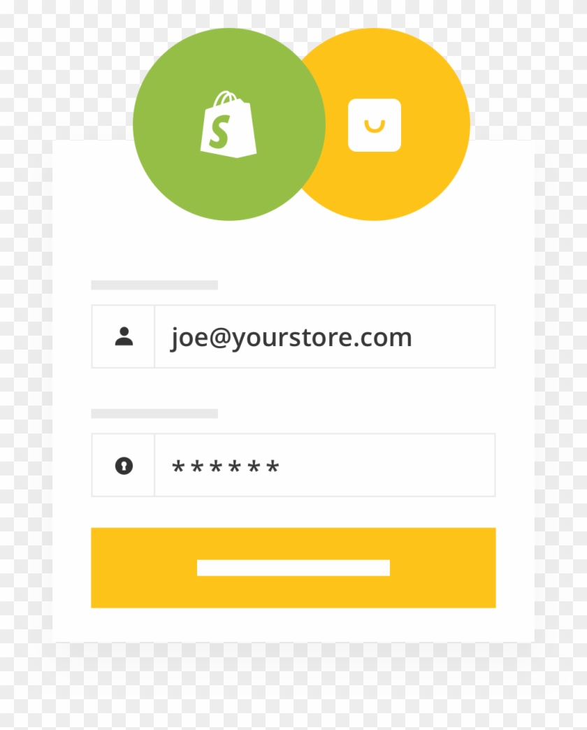 One Login For Your Store And Your Rewards - Shopify Clipart #5987239