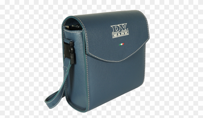 Dv Micro 50 Leather Bag Blue - Messenger Bag Clipart