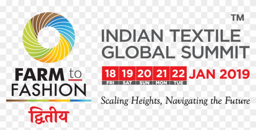 Farm To Fashion Layout - Indian Textile Global Summit 2019 Clipart