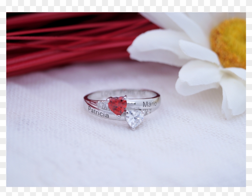 Couple Ring Heart - Engagement Ring Clipart #5988008