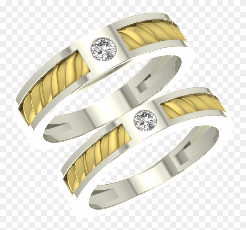 Wedding Rings Are Intricately Made With White Gold - Engagement Ring Clipart #5988086
