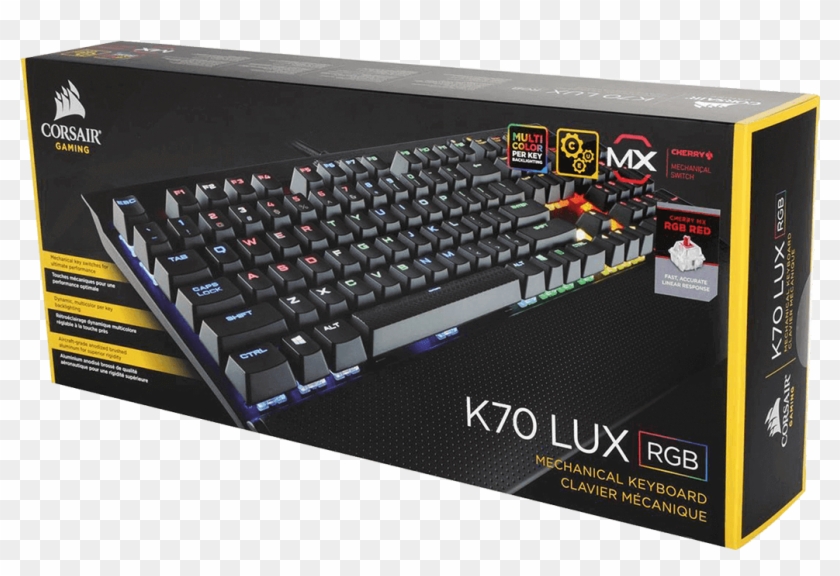 Corsair K70 Lux Rgb Cs Ch 9101010 Na Mechanial Gaming - Corsair K70 Lux Brown Clipart #5989152