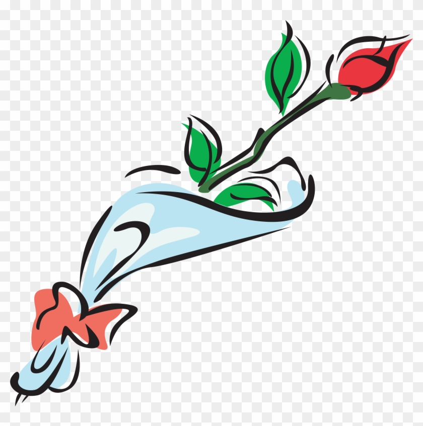 Clipart Happy Rakhi - Bouquet Of Flowers Clip Art - Png Download #5989337