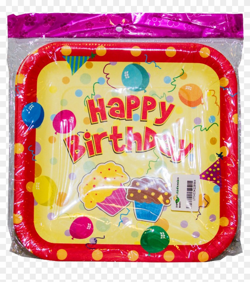 Disposable Plates Ir 625-629 - Birthday Clipart