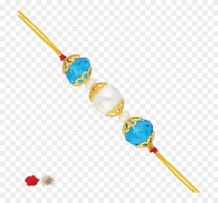 Sri Jagdamba Pearls Crystal Pearl Rakhi Clipart #5989374