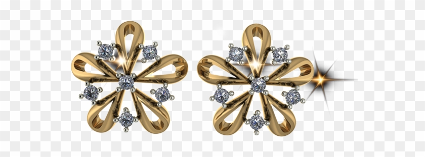 Buy Ary Jewellers Silver Daimond Tops T006 Online - Earrings Clipart #5989457