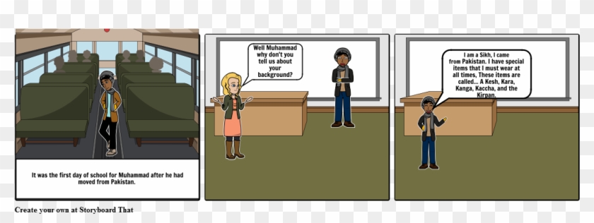 Sikhism - Cartoon Clipart #5989513