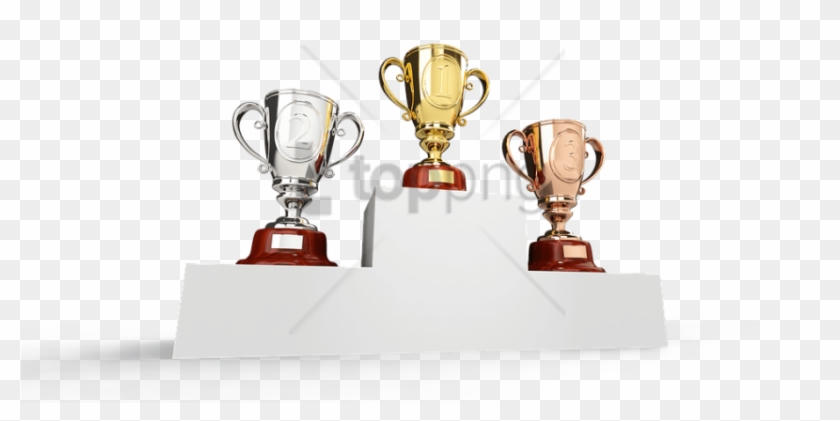 Free Png Gold Silver Bronze Trophy Png Png Image With - Trophy Clipart #5989549