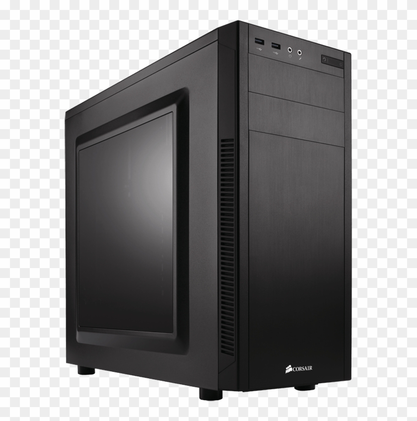 Corsair 100r M - Corsair Carbide 100r Mid Tower Case Clipart
