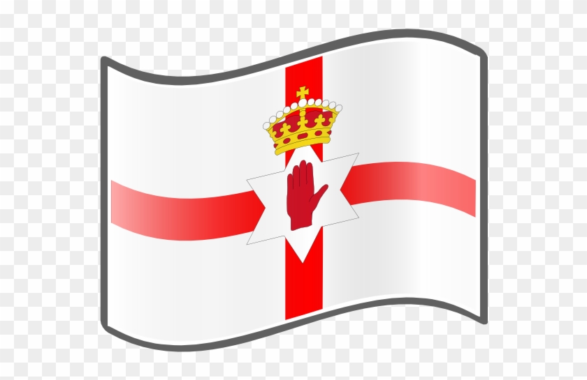 Ireland Flag Clipart Post - Northern Ireland Flag Clipart - Png Download