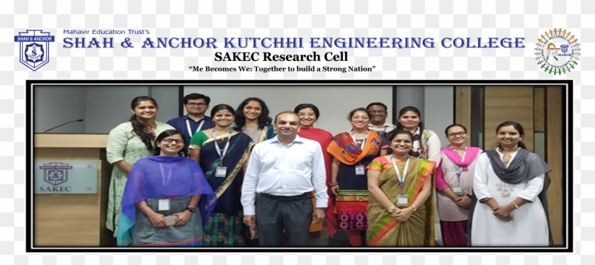 Sakec Research Cell Strives Towards The Vision And - Student Clipart