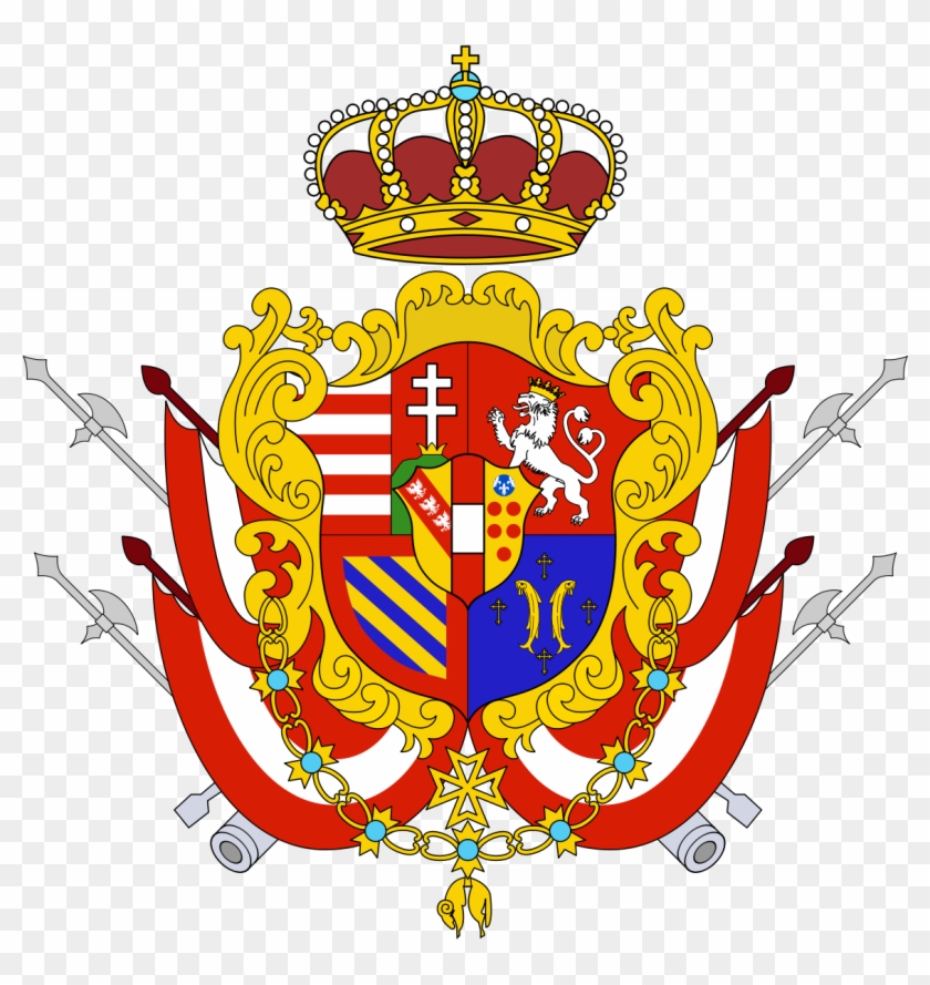 Grand Duchy Of Tuscany Coat Of Arms Clipart