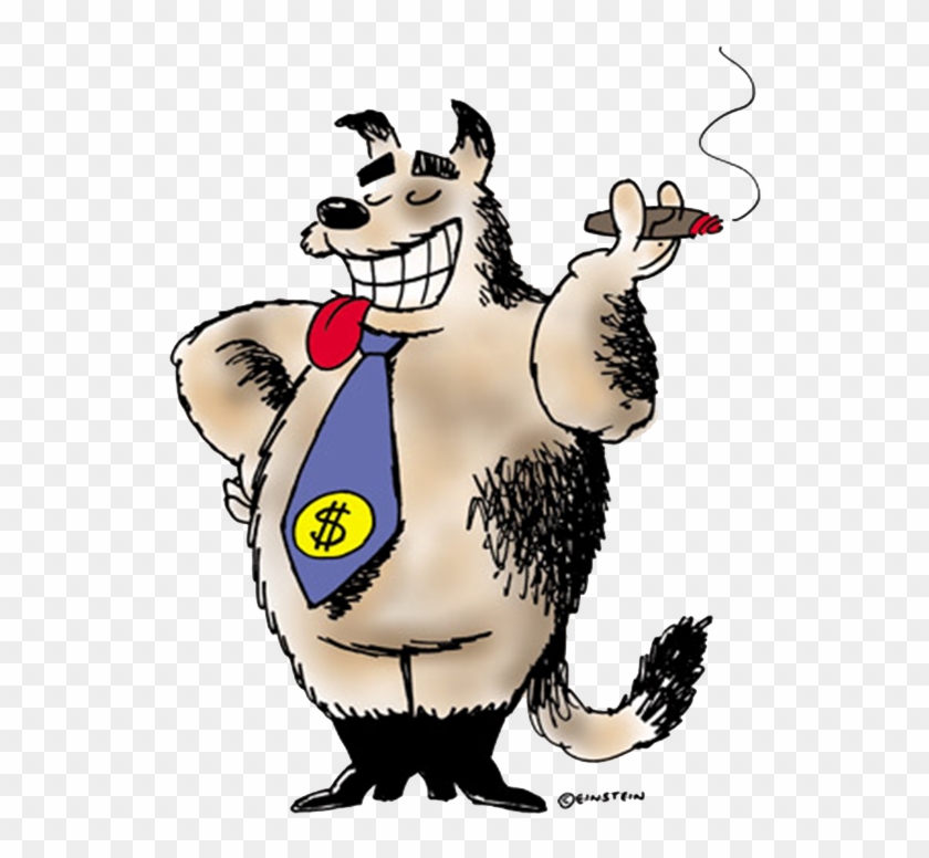 Sales-dogs - Dog Salesman Clipart