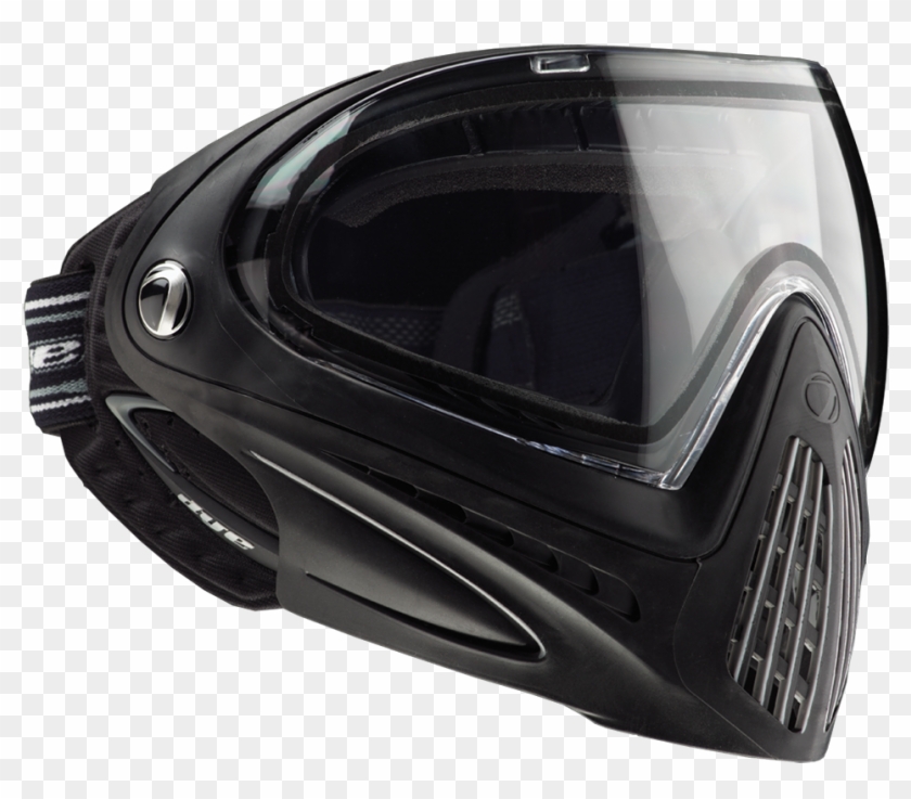 Dye I4 Thermal Paintball Goggles-black - Dye I4 Mask Clipart