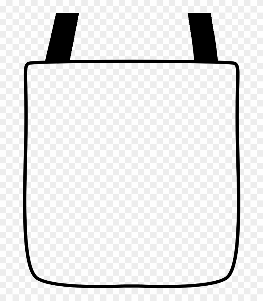 Png Freeuse Download Bags Clipart Shoulder Bag - Tote Bag Line Art Transparent Png #5991968