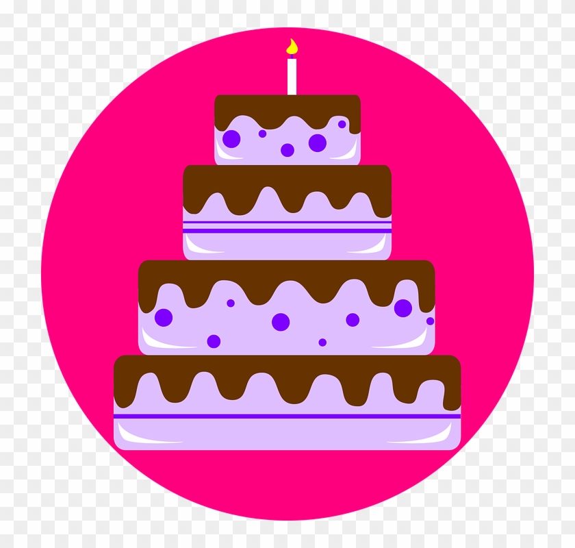 Pastry Clipart Cake Hd - Doğum Günü Pastası Çizimi - Png Download