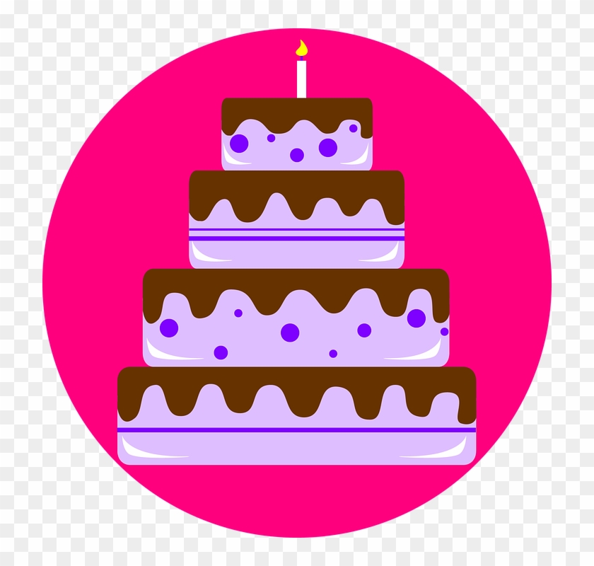 Pastry Clipart Cake Hd - Doğum Günü Pastası Çizimi - Png Download #5992009