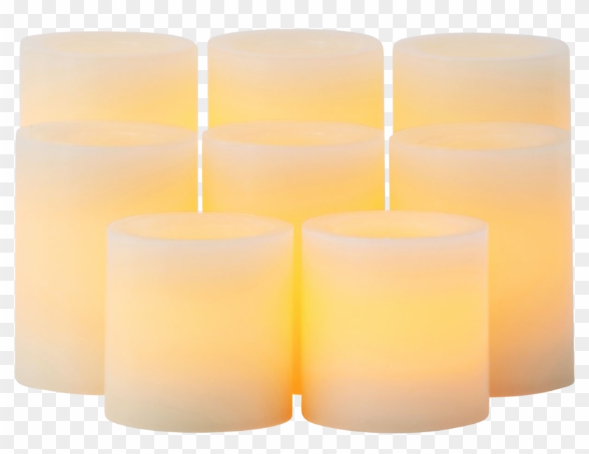 Candle Impressions Real Wax Flameless Led Battery Operated - Candle Clipart #5992092